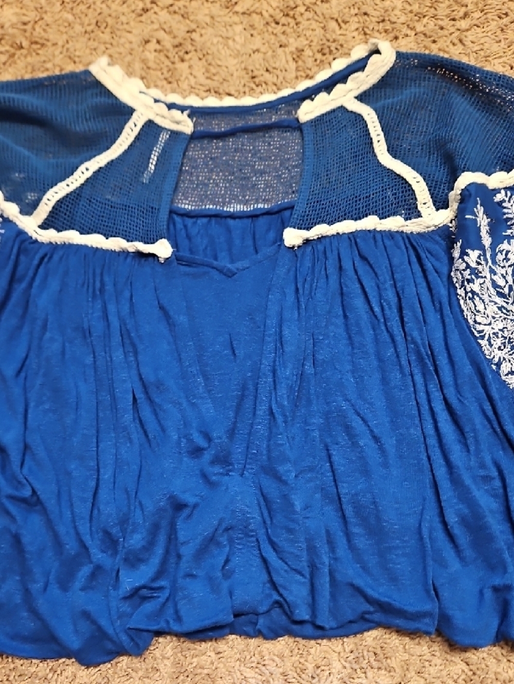 Free People Carly Embroidered Top - Picture 10 of 10
